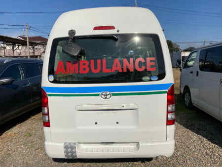 HIACE HIGH ROOF FULL EQUIPMENT AMBULANCE 