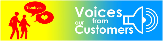 Voices from our Customers