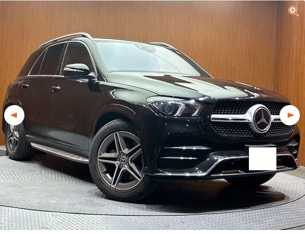 Japanese used car Ref# 1601054 MERCEDES BENZ / GLE CLASS GLE300d