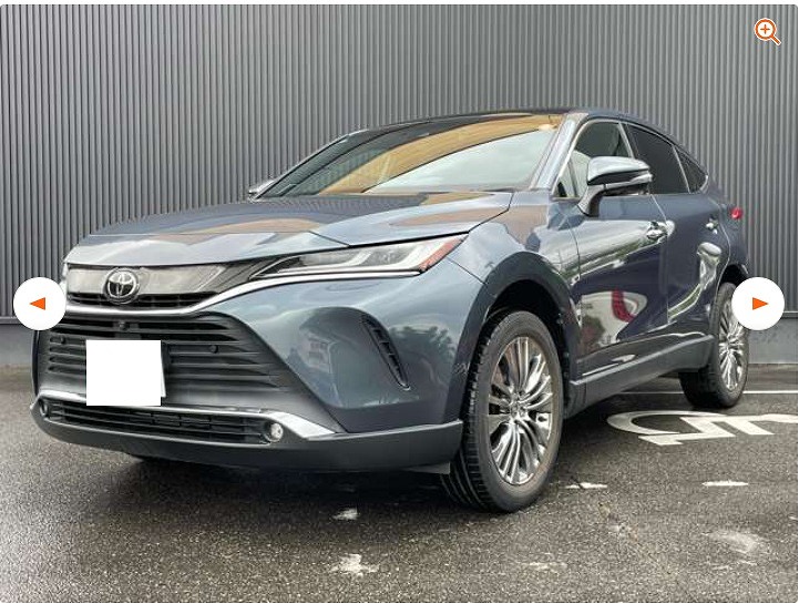 Japanese used car Ref# 1606741 TOYOTA / HARRIER