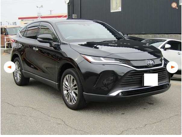 Japanese used car Ref# 1701888 TOYOTA / HARRIER