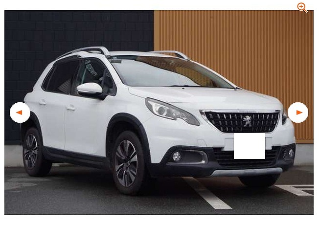 Japanese used car Ref# 1706091 PEUGEOT / 2008